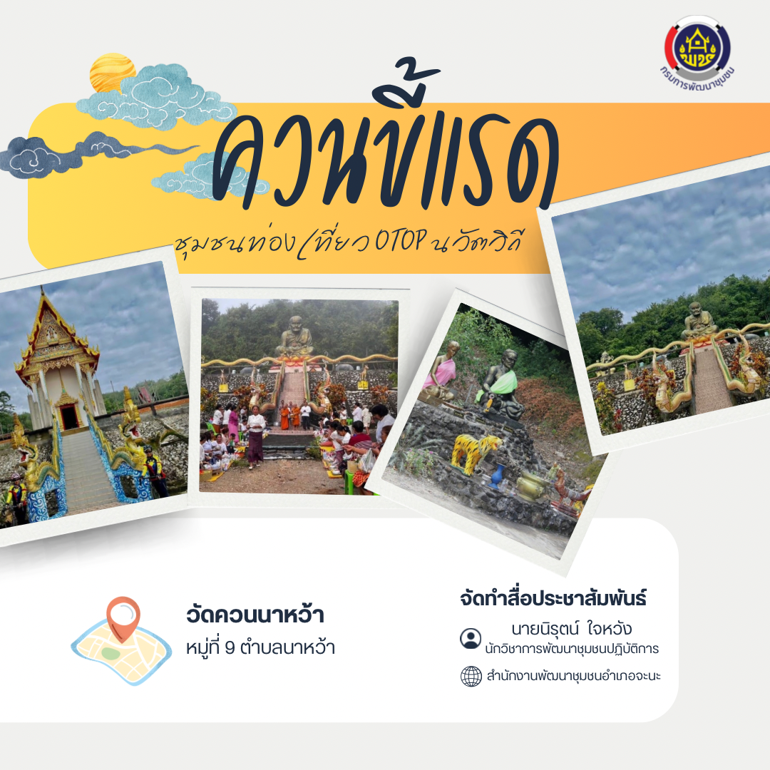 🙏🏼 OTOP นวัตวิถี – วิถีชุมชนจะนะ บ้านควนขี้แรด 🌿