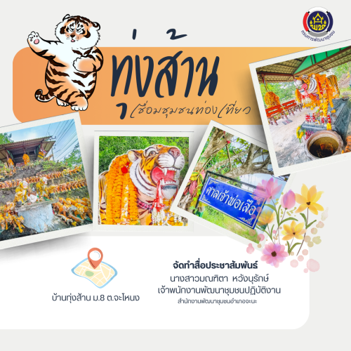 🐯 OTOP นวัตวิถี – วิถีชุมชนจะนะ บ้านทุ่งส้าน 🌿